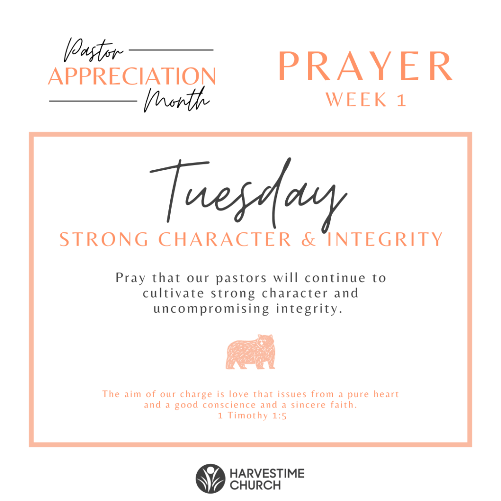 Prayer Prompt - Week One Tuesday